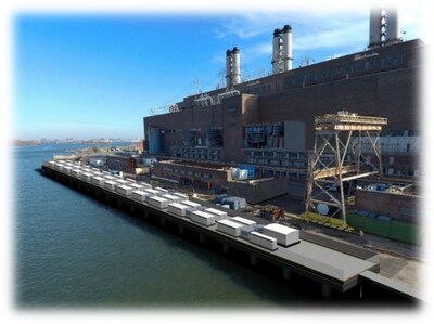 The Gowanus and Narrows Generating Stations in Brooklyn.