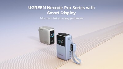 UGREEN เปิดตัวพาวเวอร์แบงค์ 55W มาพร้อมสายเคเบิลในตัวและจอแสดงผลอัจฉริยะ พกพาสะดวกสุดๆ
