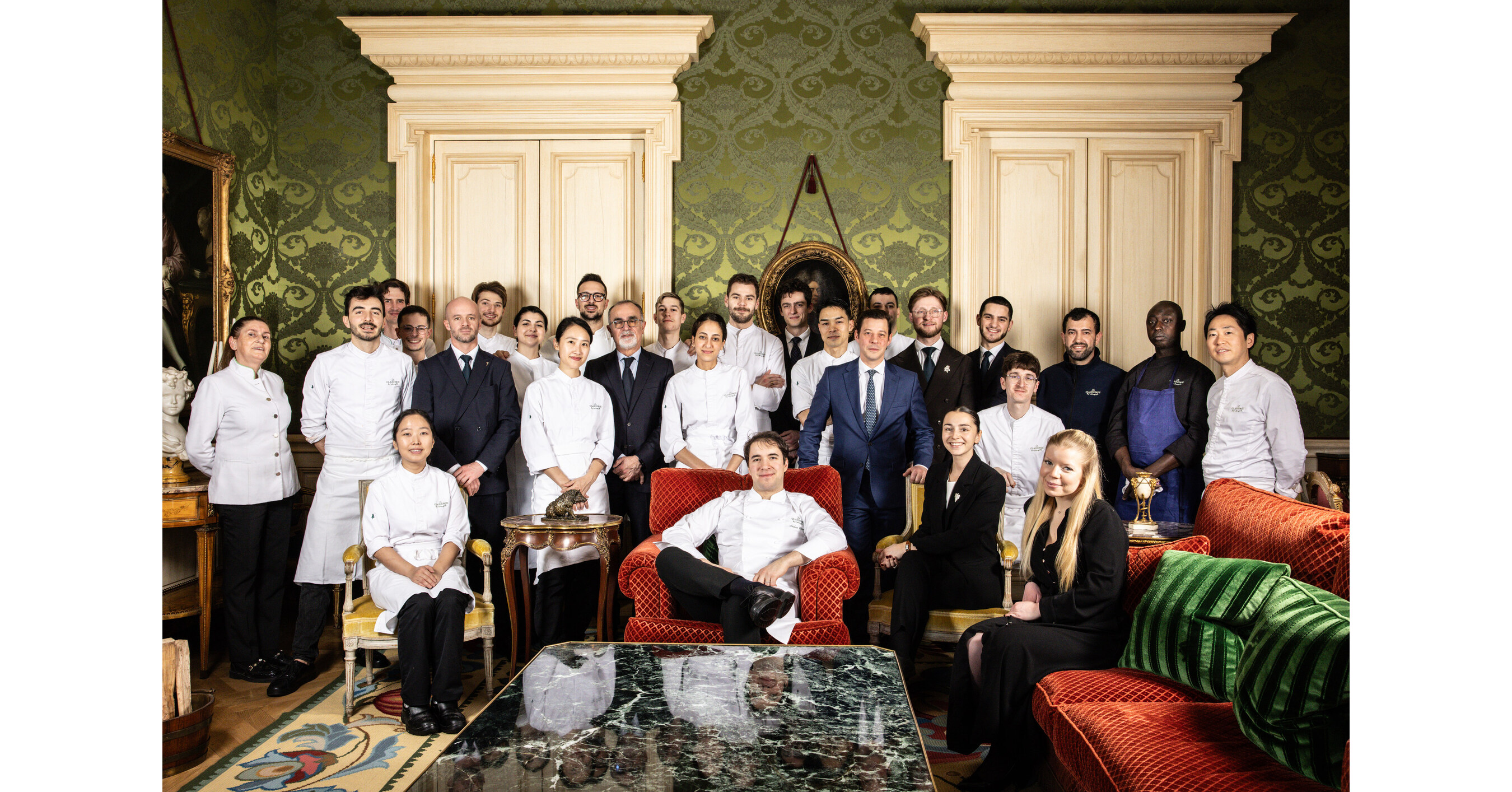 Le Clarence distingué de deux étoiles Michelin sous la direction d'Andrea Capasso