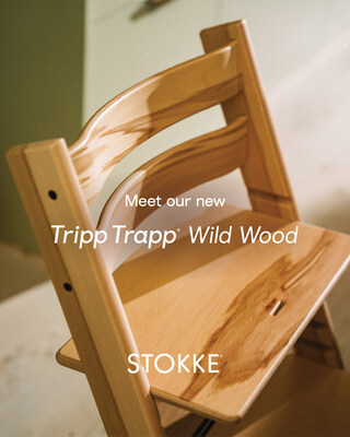 STOKKE INTRODUCES TRIPP TRAPP® WILD WOOD, A SPECIAL EDITION OF THE ICONIC HIGH CHAIR THAT CELEBRATES THE BEAUTY OF NATURAL WOOD
