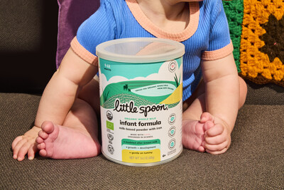 Little Spoon's Organic Grass-Fed Whole Milk Infant Formula