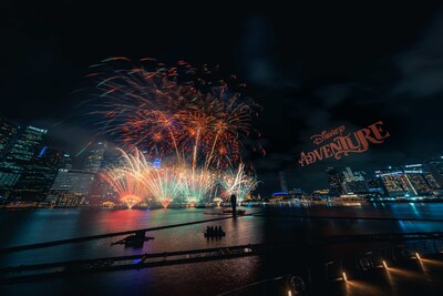 An electric atmosphere swept across the Marina Bay area as spectators took in every moment of the breathtaking 10-minute sky show – a fitting, dazzling tribute to welcome the Disney Adventure to Singapore