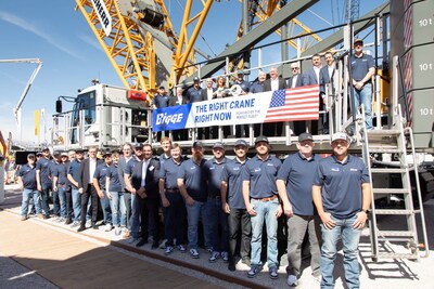 Bigge and Liebherr celebrating at CONEXPO2026 Bigge and Liebherr celebrating at CONEXPO2026