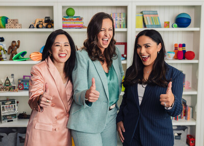 Halogen Ventures team (from top left to top right) Jennifer Kwan Mandelbaum, Jesse Draper and Ashley Balla