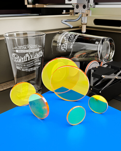 Available from stock, Laser Research CO2 Lenses fit Epilog®, Kern®, Trotec®, Universal®, and Vytek® lasers. They are OEM compatible and are designed to be time-saving field-replacements by the user, eliminating factory returns.