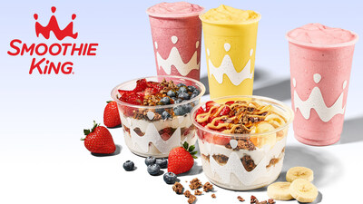 Smoothie King Introduces New High Protein Greek Yogurt Bowls that Pack 32 Grams or More of Protein