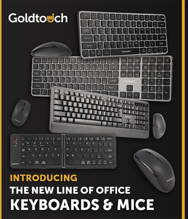 Goldtouch Introduces 2026 Office Keyboard and Mouse Collecti
