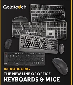 Goldtouch Introduces 2026 Office Keyboard and Mouse Collection