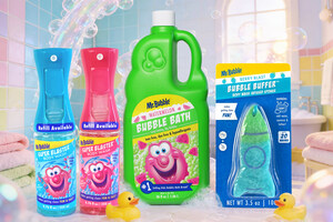 Mr. Bubble Brings New Bathtime Adventures to Walmart with Big Bubbles, Playful Washes and Kid-Powered Clean
