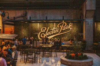 Electric Park Garden Bar at J. Rieger & Co.