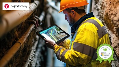 The Joy Factory Honored as Microsoft's 2025 Designed for Surface Partner of the Year