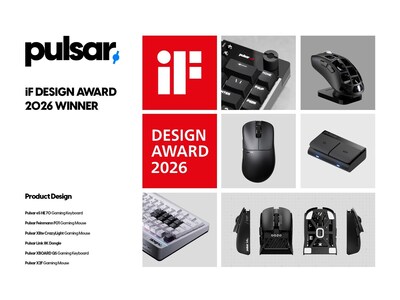 Pulsar Gaming Gears Wins Six iF Design Award 2026 Product Design Awards Pulsar Gaming Gears Wins Six iF Design Award 2026 Product Design Awards