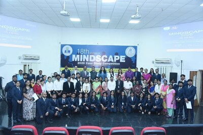 Dignitaries, jury members, industry participants, faculty, and students at MINDSCAPE 2026 — celebrating ASM's long-standing commitment to meaningful industry–academia collaboration.