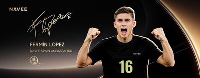 NAVEE nombra a Fermín López embajador de la marca en España, 17 de marzo de 2026.