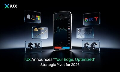 IUX Announces "Your Edge, Optimized" Strategic Pivot for 2026 (PRNewsfoto/IUX)
