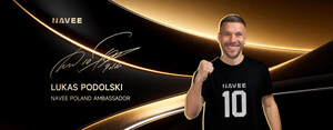 NAVEE Announces Lukas Podolski as Brand Ambassador for Poland