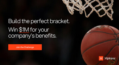 Mployer launches $1M March Madness bracket challenge to help pay for employee benefits
