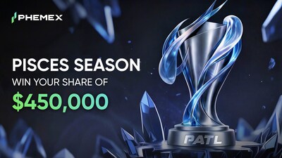 Phemex Astral Trading League Luncurkan Musim "Pisces" dengan Hadiah US$450.000