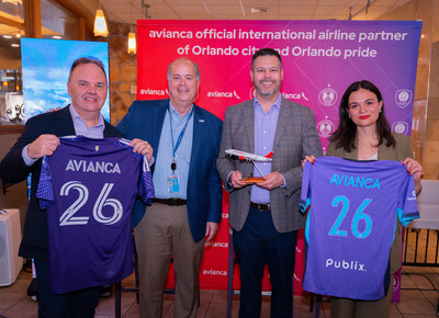 prnewswire.com - Avianca Group International Limited - AGIL - Avianca named Official International Airline Partner of Orlando City Soccer Club and Orlando Pride
