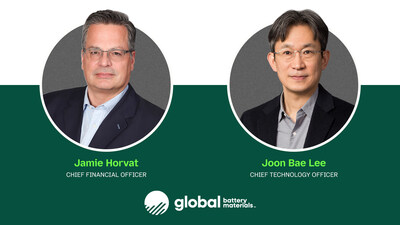 Global Battery Materials annonce la nomination d'un nouveau directeur financier et d'un nouveau directeur technique afin de développer la production de graphite et de matériaux d'anode hors de Chine