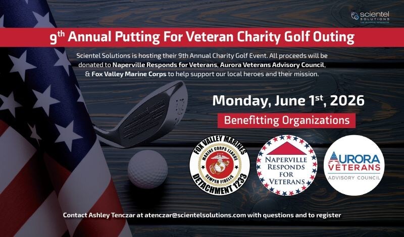 Scientel Solutions Tees off 9th Annual 'Putting for Veterans' Golf Outing