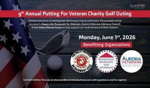 Scientel Solutions Tees off 9th Annual 'Putting for Veterans' Golf Outing