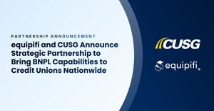 equipifi and CUSG Announce Strategic Partnership to Bring BNPL Capabilities to Credit Unions Nationwide