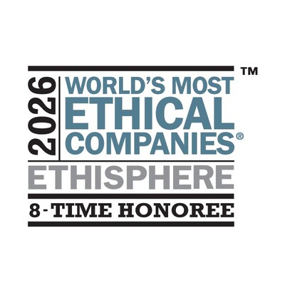 2026 World's Most Ethical Companies 8-Time Honoree