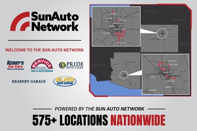 Colorado becomes the 26th state in the Sun Auto Network, which now encompasses more than 575 stores nationwide.