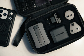 ROKFORM's Car Screen Phone Mount Charger ($99.99) is designed for vehicles with large center screens, including Tesla vehicles, the mount combines MagSafe®-compatible magnets with 15W wireless charging and a fully-adjustable viewing angle for hands-free navigation and calls.