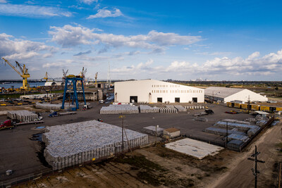 Facilities at Avondale Global Gateway in Jefferson Parish, Louisiana. Photo courtesy of T. Parker Host.