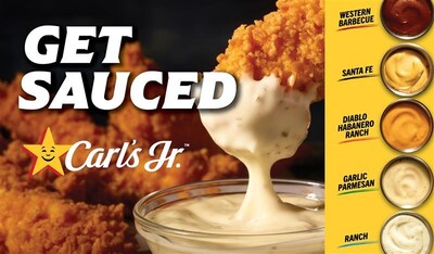 Carl’s Jr. is bringing fan favorite flavors into a dipping sauce lineup.