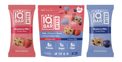 IQBAR is expanding its portfolio with its newest innovation: PB&J Protein Bites. IQBAR is expanding its portfolio with its newest innovation: PB&J Protein Bites.