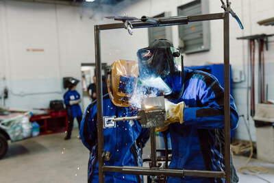 Collision Engineering students benefit from an immersive two-year associate degree program designed around a hybrid, work-based learning model. Collision Engineering students benefit from an immersive two-year associate degree program designed around a hybrid, work-based learning model.