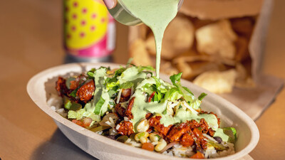 Chipotle’s new Cilantro Lime Sauce adds a bright, herb-forward kick to any order, elevating bowls, burritos and more with fresh, balanced flavor.