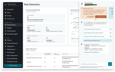 Omnix AI Advisor admin dashboard