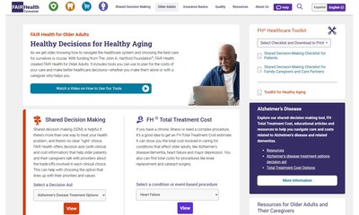 The John A. Hartford Foundation Awards Grant to FAIR Health for Price-Informed Tools for Older Adults at the Point of Care