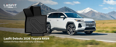 Lasfit 2026 Toyota RAV4 Custom Fit Floor Mats
