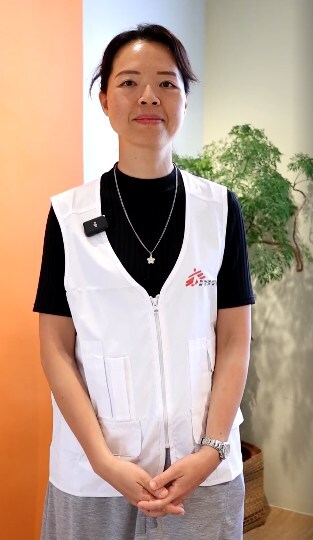 2025年7月，護士兼助產士李芷殷前往蘇丹參與為期三個月的救援工作。©MSF