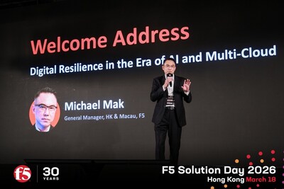 Michael Mak, General Manager, Hong Kong & Macau, F5