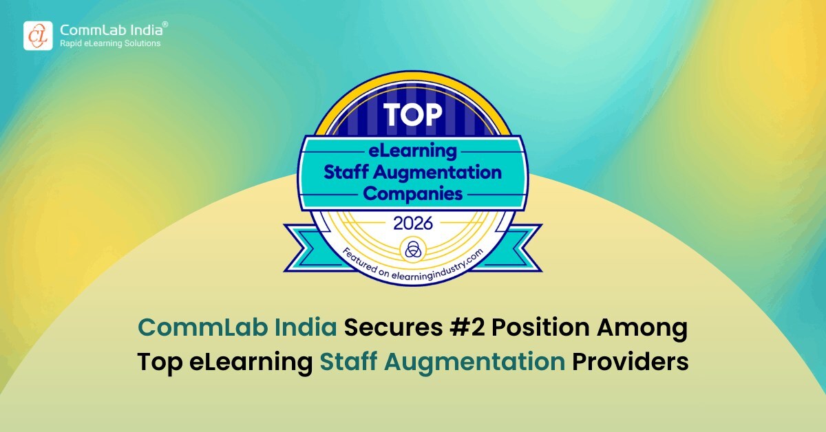 CommLab India Ranks #2 Among Top eLearning Staff Augmentation Providers ...