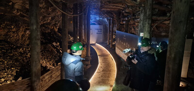 Interior of the Arctic vault in Svalbard, Norway, where Eternity.Photos stores customer photo archives