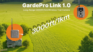 GardePro Launches World's First 3,000ft (1km) Long Range Wireless Trail Camera, Breaking WiFi Distance Limits