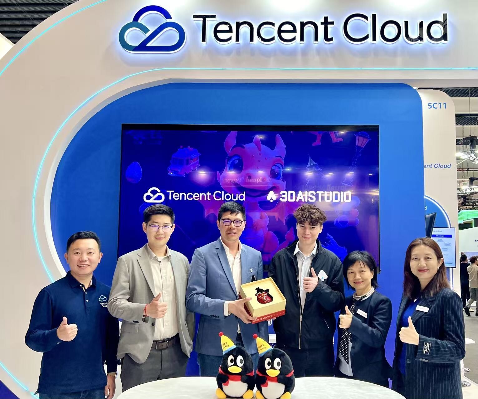 Tencent Cloud and 3D AI Studio Scale Generative AI 3D Conten