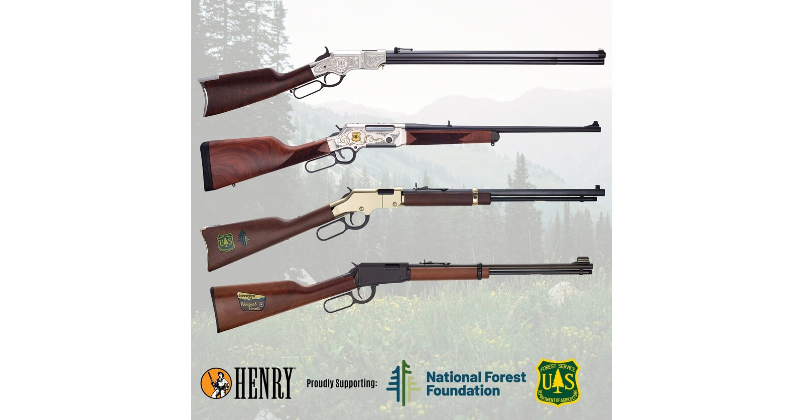 Henry Repeating Arms' New Rifle Series Gives Back to Our National Forests
