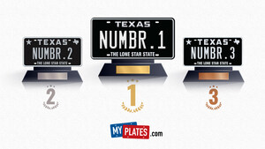 My Plates Unveils Texas' Top Selling Specialty Plates For 2025!