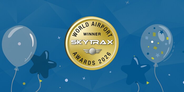 Cette distinction décernée par les Skytrax World Airport Awards, qui repose sur les votes de millions de voyageurs, vient couronner une année record tant en termes de volume de fret et de trafic passagers (Groupe CNW/l'Administration de l'aéroport international de Vancouver)