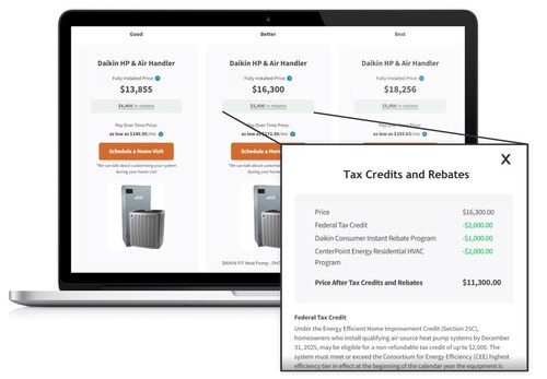 Contractor Commerce has launched automated energy rebate integration within its Instant Estimate tool, empowering HVAC contractors to present rebate-adjusted pricing to homeowners in real time.
