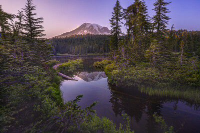 Reflection Lake at Mount Rainier National Park