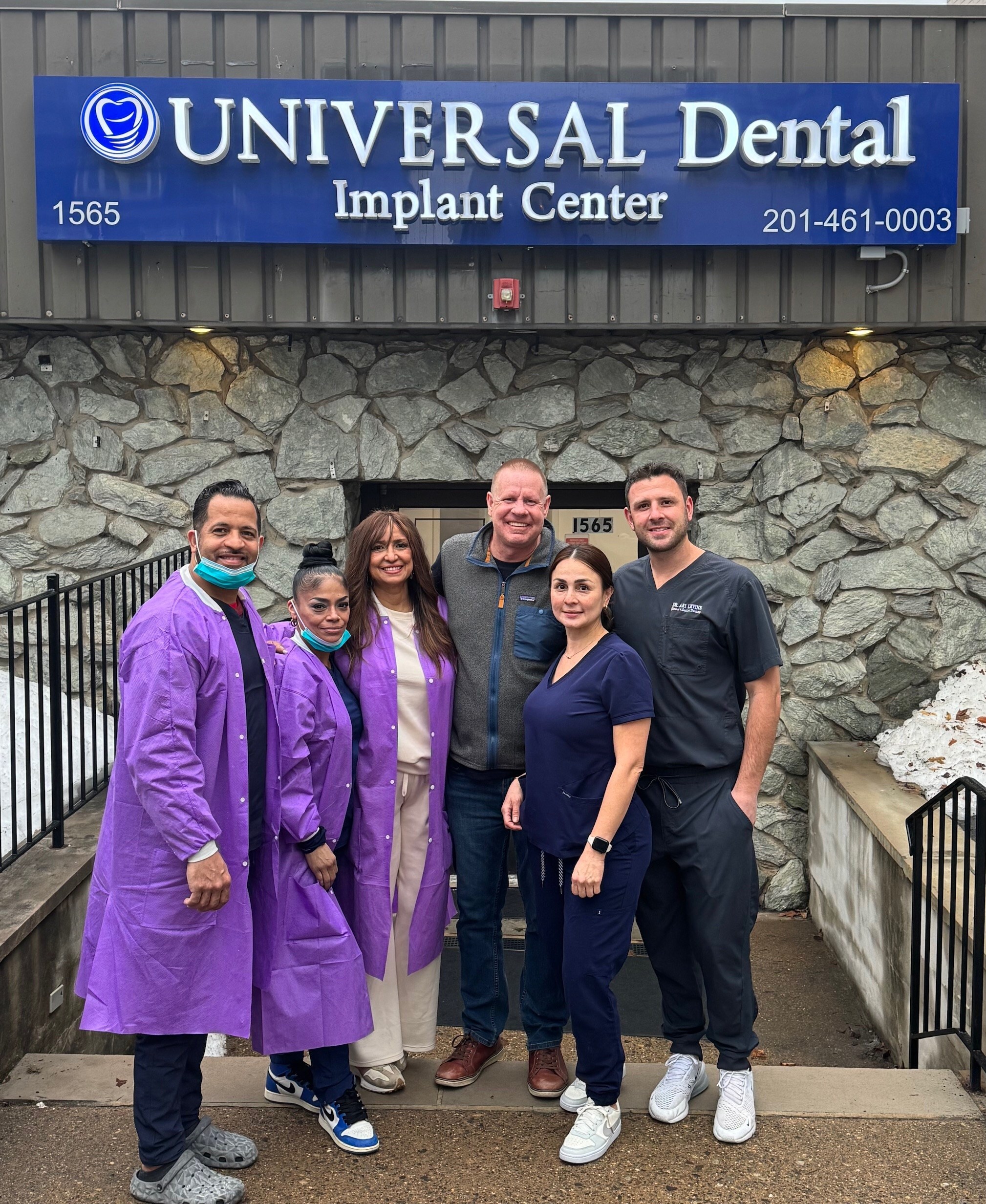 Fort Lee Dentist Restores Smile--and Hope--for Man Rebuildin